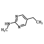 CAS#: 90008-44-9, 5-Ethyl-N-methyl-2-pyrimidinamine