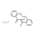 CAS#: 90009-35-1, Disodium 2,2'-[methylenebis(oxy)]dibenzoate