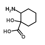CAS#: 90049-05-1, 2-amino-1-hydroxy-cyclohexanecarboxylic acid