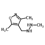 CAS#: 90049-32-4, 3,5-Dimethyl-4-[(2-methylhydrazino)methyl]-1,2-oxazole