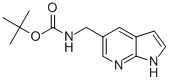 CAS 登录号：900514-09-2， N-(1H-吡咯并[2,3-b]吡啶-5-基甲基)-氨基甲酸叔丁酯