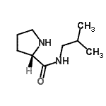 CAS#: 90068-06-7, (2S)-N-isobutylpyrrolidine-2-carboxamide