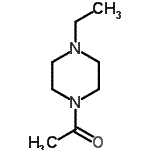 CAS#: 90152-24-2, 1-(4-Ethyl-1-piperazinyl)ethanone