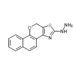 CAS#: 901773-53-3, 2-Hydrazino-11H-benzo[7,8]chromeno[4,3-d][1,3]thiazole