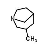 CAS#: 90203-76-2, 3-methyl-1-azabicyclo[3.2.1]octane