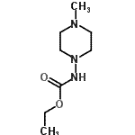 CAS#: 90228-12-9, Ethyl (4-methyl-1-piperazinyl)carbamate