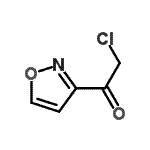 CAS#: 90251-23-3, 2-Chloro-1-(1,2-oxazol-3-yl)ethanone