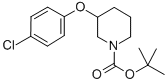 CAS 登录号：902836-90-2， 3-(4-氯苯氧基)-1-哌啶羧酸叔丁酯