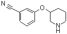 CAS#: 902836-93-5, 3-(3-Piperidinyloxy)benzonitrile