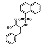 CAS#: 90291-46-6, N-(1-Naphthylsulfonyl)phenylalanine