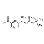 CAS#: 90303-36-9, N-{[(2-Methyl-2-propanyl)oxy]carbonyl}-L-alanyl-L-alanine