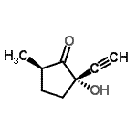 CAS#: 90314-46-8, (2S,5R)-2-Ethynyl-2-hydroxy-5-methylcyclopentanone