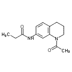 CAS#: 903327-68-4, N-(1-Acetyl-1,2,3,4-tetrahydro-7-quinolinyl)propanamide