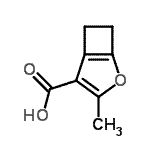 CAS#: 90345-60-1, 3-Methyl-2-oxabicyclo[3.2.0]hepta-1(5),3-diene-4-carboxylic acid