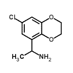 CAS#: 903581-10-2, 1-(7-Chloro-2,3-dihydro-1,4-benzodioxin-5-yl)ethanamine