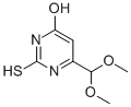 CAS 登录号：90370-38-0， 6-(二甲氧基甲基)-2-巯基嘧啶-4-醇
