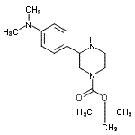 CAS#: 904814-43-3, 2-Methyl-2-propanyl 3-[4-(dimethylamino)phenyl]-1-piperazinecarboxylate