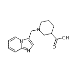 CAS#: 904814-80-8, 1-(Imidazo[1,2-a]pyridin-3-ylmethyl)-3-piperidinecarboxylic acid