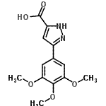 CAS#: 904815-28-7, 3-(3,4,5-Trimethoxyphenyl)-1H-pyrazole-5-carboxylic acid