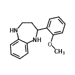 CAS#: 904815-69-6, 2-(2-Methoxyphenyl)-2,3,4,5-tetrahydro-1H-1,5-benzodiazepine
