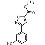 CAS 登录号：904817-54-5， 甲基3-(3-羟基苯基)-1,2-恶唑-5-羧酸酯