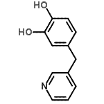 CAS#: 90499-71-1, 4-(3-Pyridinylmethyl)-1,2-benzenediol
