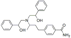 CAS 登录号：90505-66-1， 4-(3-(双(beta-羟基苯乙基)氨基)丁基)苯甲酰胺