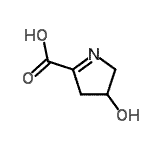 CAS#: 9054-77-7, 3-Hydroxy-3,4-dihydro-2H-pyrrole-5-carboxylic acid
