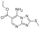 CAS#: 90559-98-1, 7-Amino-2-(Methylthio)-[1,2,4]Triazolo[1,5-a]Pyrimidine-6-carboxylic Acid Ethyl Ester