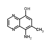 CAS#: 90564-84-4, 8-Amino-7-methyl-5-quinoxalinol