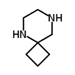 CAS#: 90566-57-7, 5,8-Diazaspiro[3.5]nonane