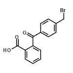 CAS#: 90605-05-3, 2-[4-(Bromomethyl)benzoyl]benzoic acid