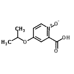 CAS#: 90610-55-2, 4-Isopropoxy-2-pyridinecarboxylic acid 1-oxide