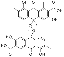 CAS 登录号：90614-51-0， 氧蒽酮霉素