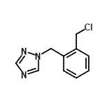 CAS#: 906352-63-4, 1-[2-(Chloromethyl)benzyl]-1H-1,2,4-triazole