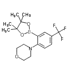 CAS#: 906352-77-0, 4-[2-(4,4,5,5-Tetramethyl-1,3,2-dioxaborolan-2-yl)-4-(trifluoromethyl)phenyl]morpholine
