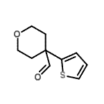 CAS#: 906352-93-0, 4-(2-Thienyl)tetrahydro-2H-pyran-4-carbaldehyde