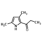 CAS#: 90642-83-4, 1-(3,5-Dimethyl-1H-pyrrol-2-yl)-1-propanone