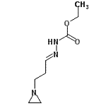 CAS#: 907175-54-6, Ethyl (2E)-2-[3-(1-aziridinyl)propylidene]hydrazinecarboxylate