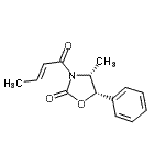 CAS#: 90719-31-6, (4R,5S)-3-[(2E)-2-Butenoyl]-4-methyl-5-phenyl-1,3-oxazolidin-2-one