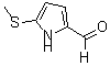 CAS#: 90724-50-8, 5-(Methylsulfanyl)-1H-pyrrole-2-carbaldehyde