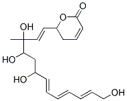 CAS#: 90730-71-5, 5,6-Dihydro-6-(3,4,6,13-tetrahydroxy-3-methyl-1,7,9,11-tridecatetrenyl)-2H-pyran-2-one