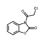 CAS 登录号：90736-77-9， 3-(氯乙酰基)-1,3-苯并噻唑-2(3H)-酮