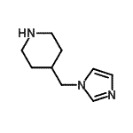 CAS#: 90748-03-1, 4-(1H-Imidazol-1-ylmethyl)piperidine