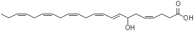 CAS#: 90780-55-5, (4Z,8E,10Z,13Z,16Z,19Z)-7-Hydroxy-4,8,10,13,16,19-docosahexaenoic acid