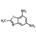 CAS#: 90792-50-0, 2-Methyl-1,3-benzothiazole-5,7-diamine