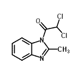 CAS 登录号：90800-06-9， 2,2-二氯-1-(2-甲基-1H-苯并咪唑-1-基)乙酮