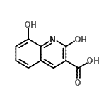 CAS 登录号：90800-52-5， 8-羟基-2-氧代-1,2-二氢-3-喹啉羧酸