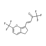CAS#: 908338-76-1, (3E)-1,1,1-Trifluoro-4-[2-(trifluoromethyl)-5,6-dihydrocyclopenta[b]pyran-7-yl]-3-buten-2-one