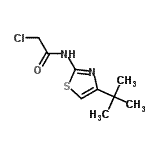 CAS#: 908509-16-0, 2-Chloro-N-[4-(2-methyl-2-propanyl)-1,3-thiazol-2-yl]acetamide